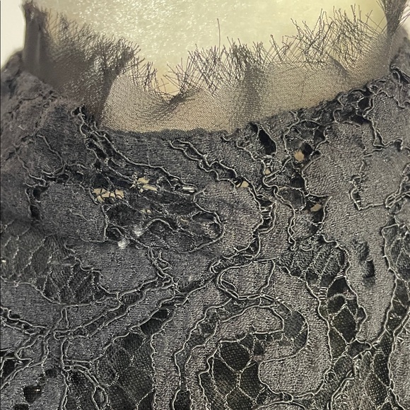 CLUB MONACO- Black Lace Top
size S/P - Picture 4 of 7